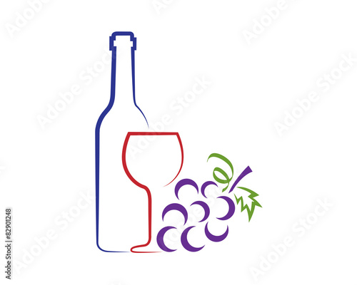 Wine Vector Graphic