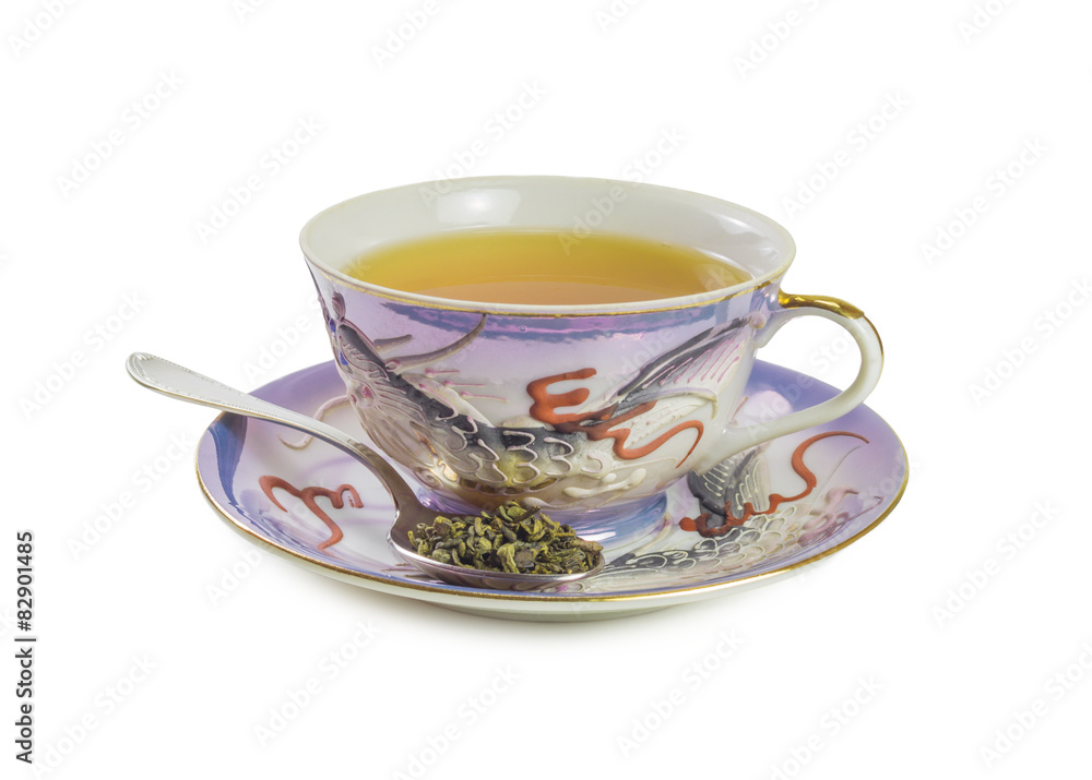 Japanese porcelain tea cup Japanese porcelain tea cup