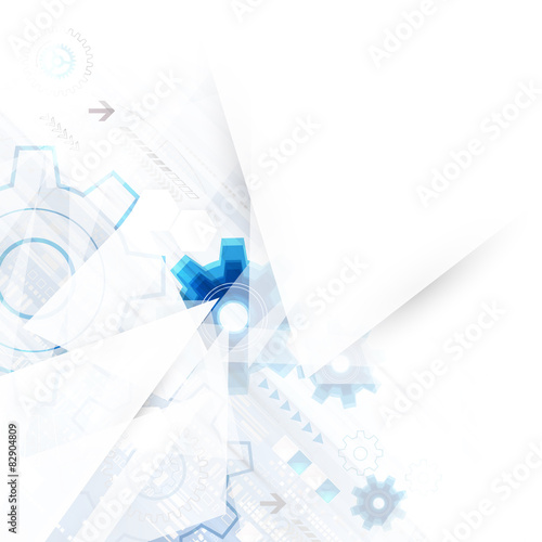 Abstract engineering technology background.