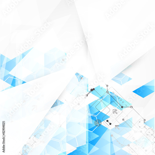 Abstract engineering technology background.