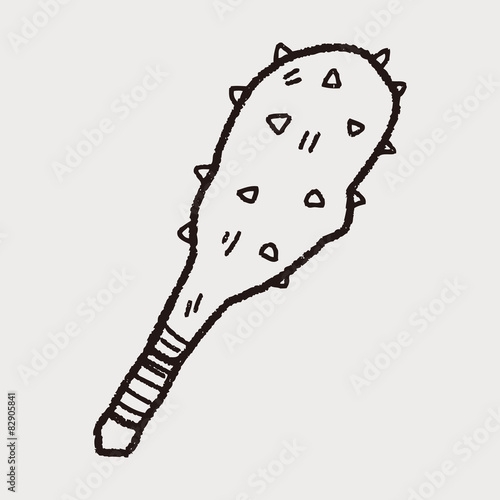 iron mace doodle
