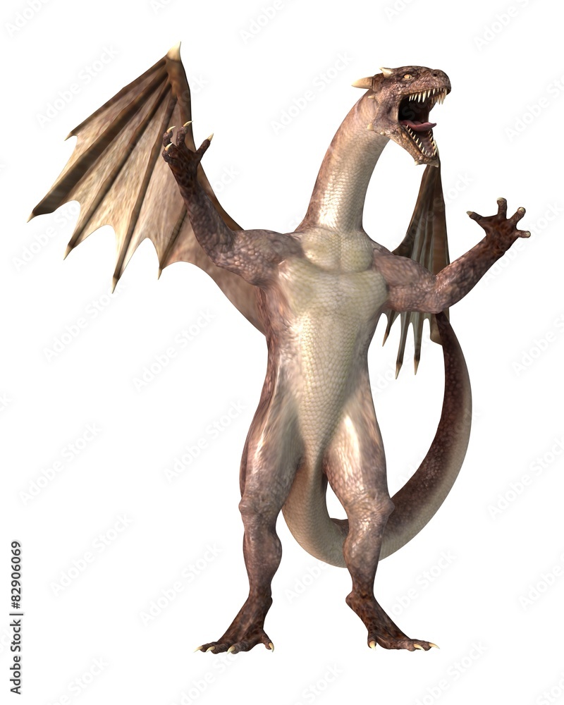 Naklejka premium Fantasy Dragon