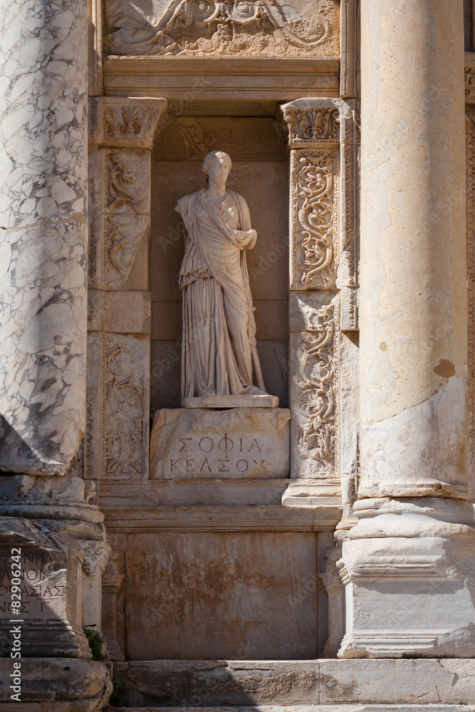 Sculpture in Ephesus. Turkey
