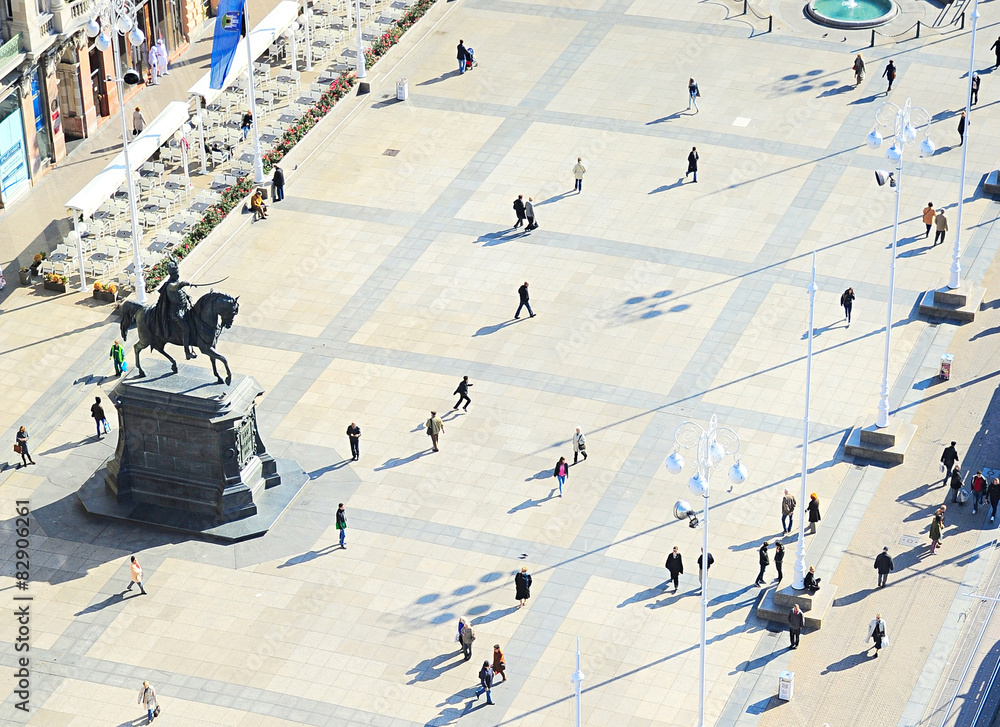 Fototapeta premium Ban Jelacic Square