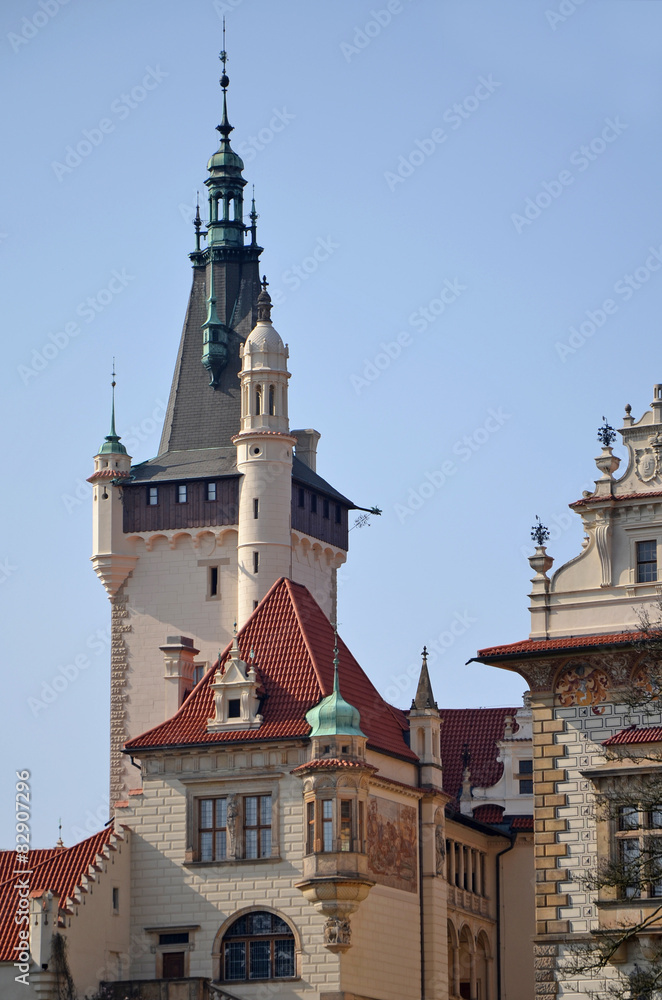 Fototapeta premium Pruhonice castle, Czech republic