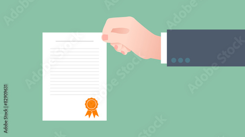 mano, contratto, accordo