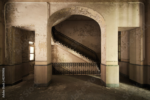 Abandoned staircase