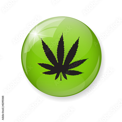Abstract Cannabis Background Vector Illustration