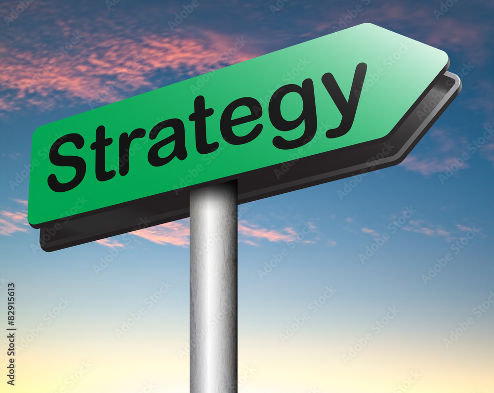 Obraz premium strategy