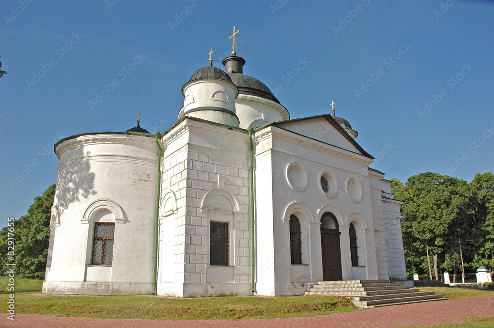 St. George's Church (1817-1826 gg.). The palace and park complex