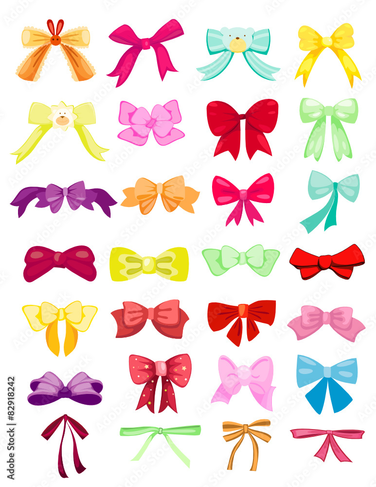 set of cute bows set of cute bows