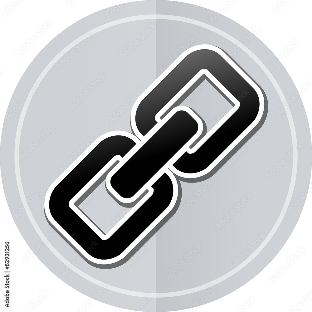 chain sticker icon chain sticker icon