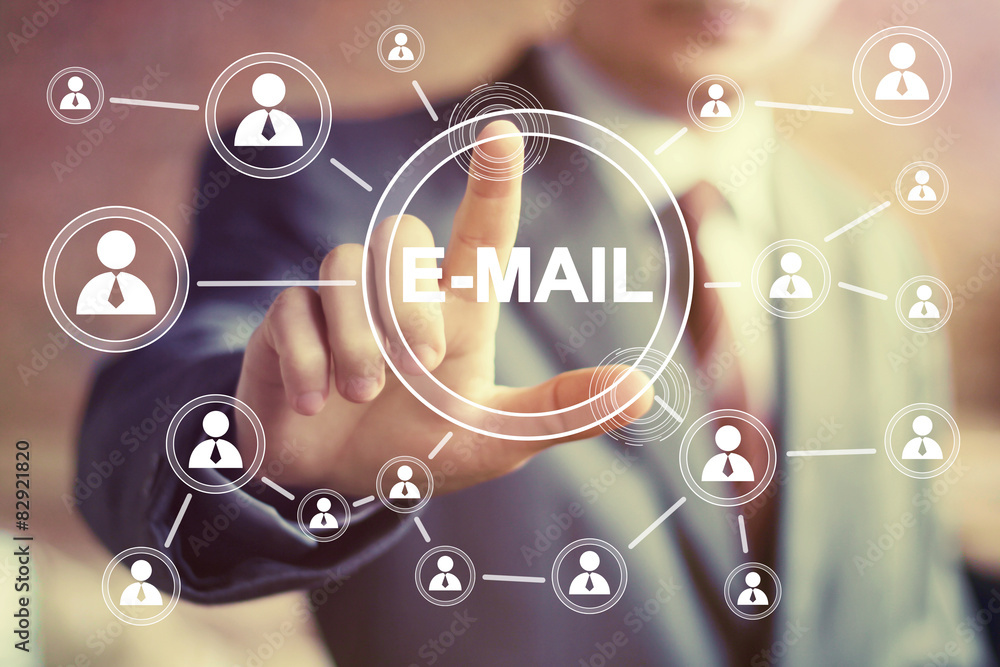 Business button message mail icon sending Business button message mail icon sending
