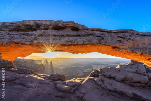Sunrise at Mesa arch  USA