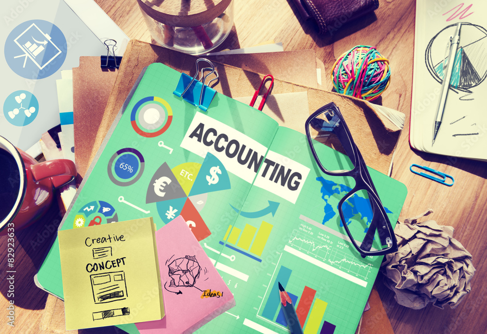Accounting Investment Expenditures Revenue Data Report Concept Accounting Investment Expenditures Revenue Data Report Concept