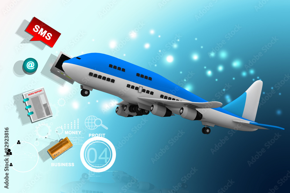 3d multi use air plane