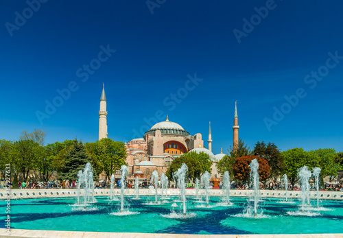 Hagia Sophia mosque, Istanbul, Turkey. Aya Sophia Camii