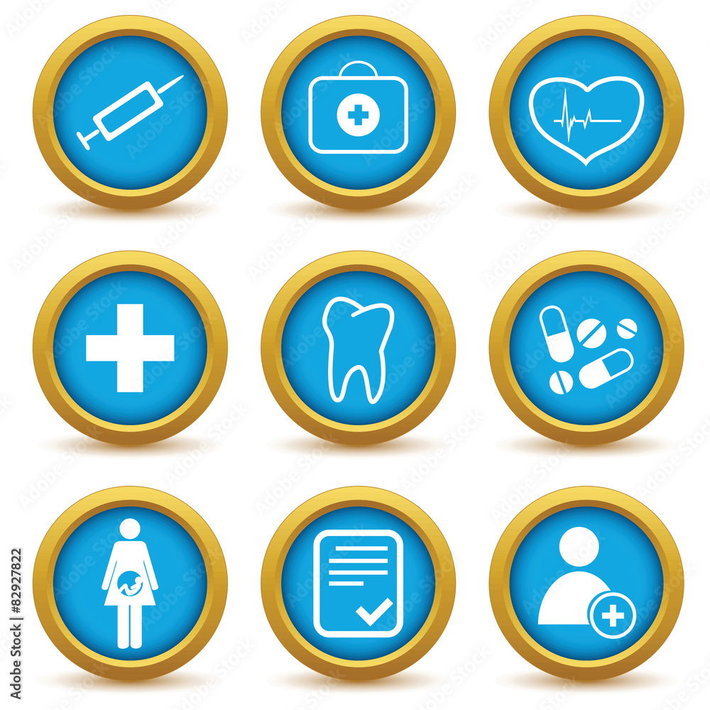 Medicine icon set Medicine icon set