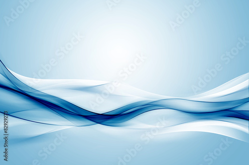 Blue Waves Background