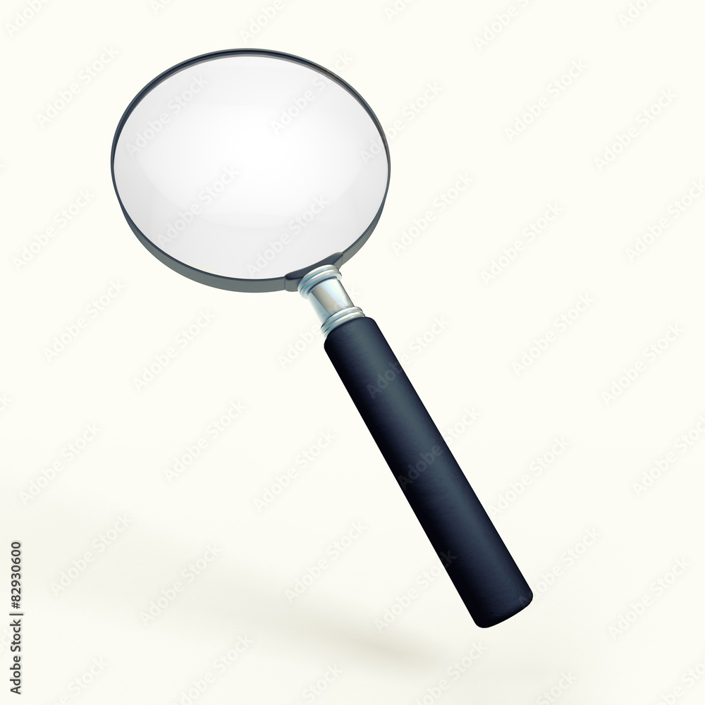 Magnifying glass isolated on white background Magnifying glass isolated on white background