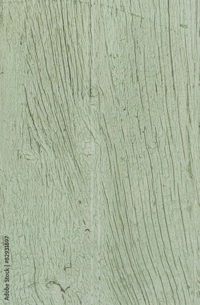 Obraz premium Holzbrett mintgrün Shabby styled