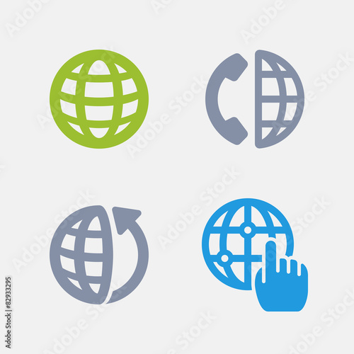 Grid Globes | Granite Alternative Icons