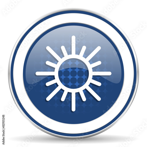 sun icon waether forecast sign
