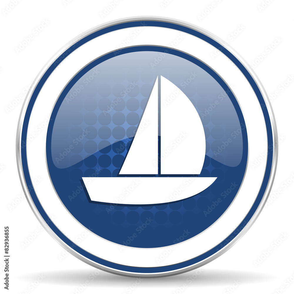 yacht icon sail sign yacht icon sail sign