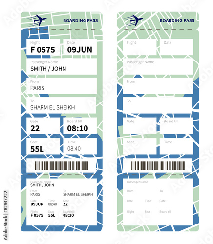 Boarding pass
