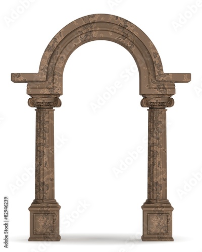 Classic Greek Column Arc