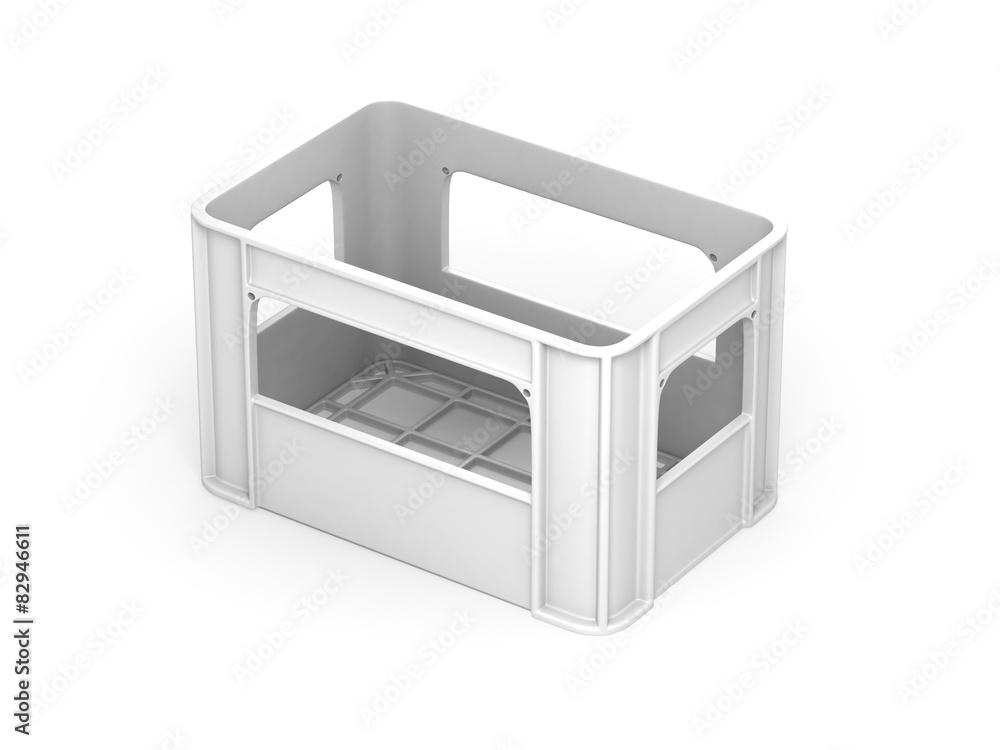 White Plastic Box White Plastic Box