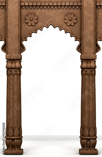 Traditional Indian Column Arc