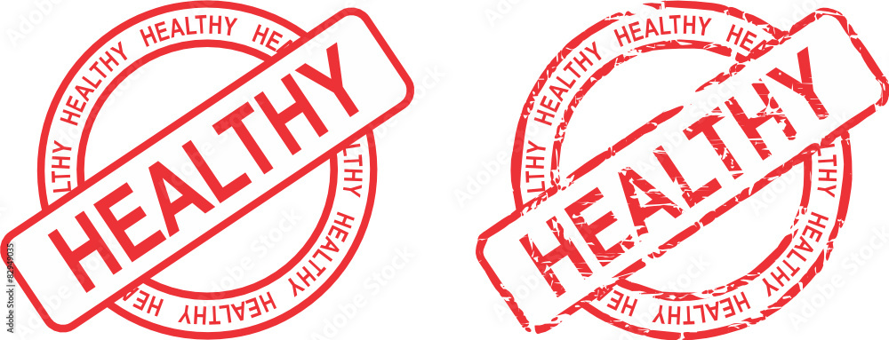 healthy stamp sticker in vector format very easy to edit healthy stamp sticker in vector format very easy to edit