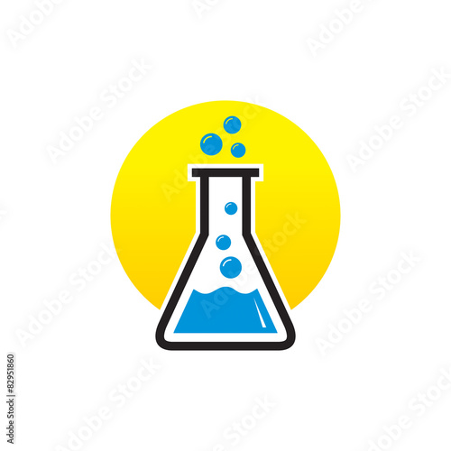 Laboratorium Logo Template (ID: 82951860)
