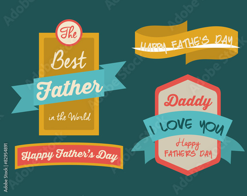 Fathers day design photo