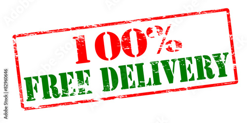 One hundred percent free delivery