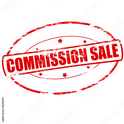 Commission sale
