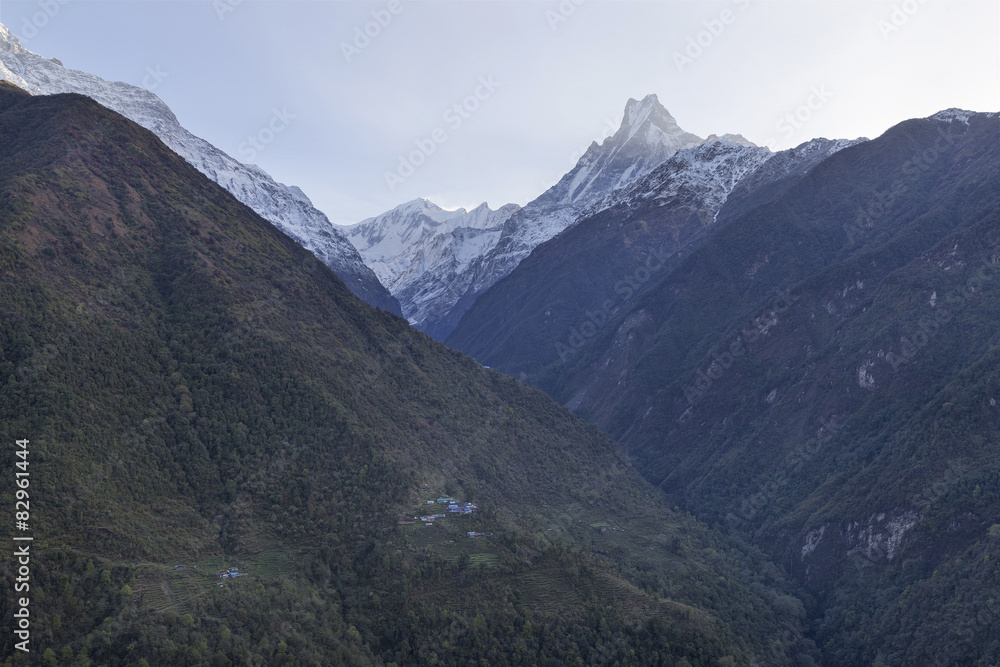 Fish Tail or Mt.Machhapuchhare in Nepal