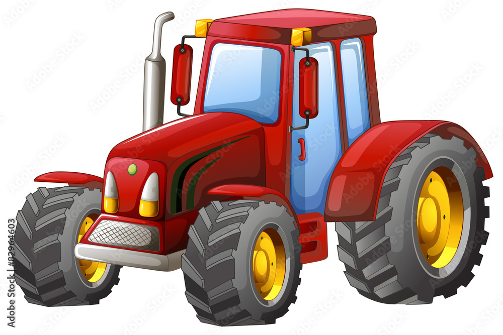 Obraz premium Tractor