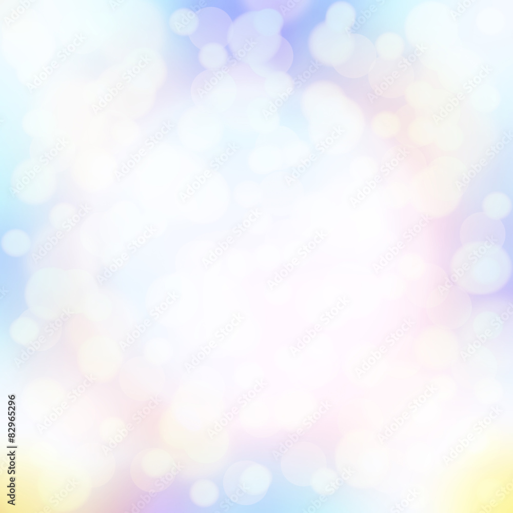 colorful bokeh background
