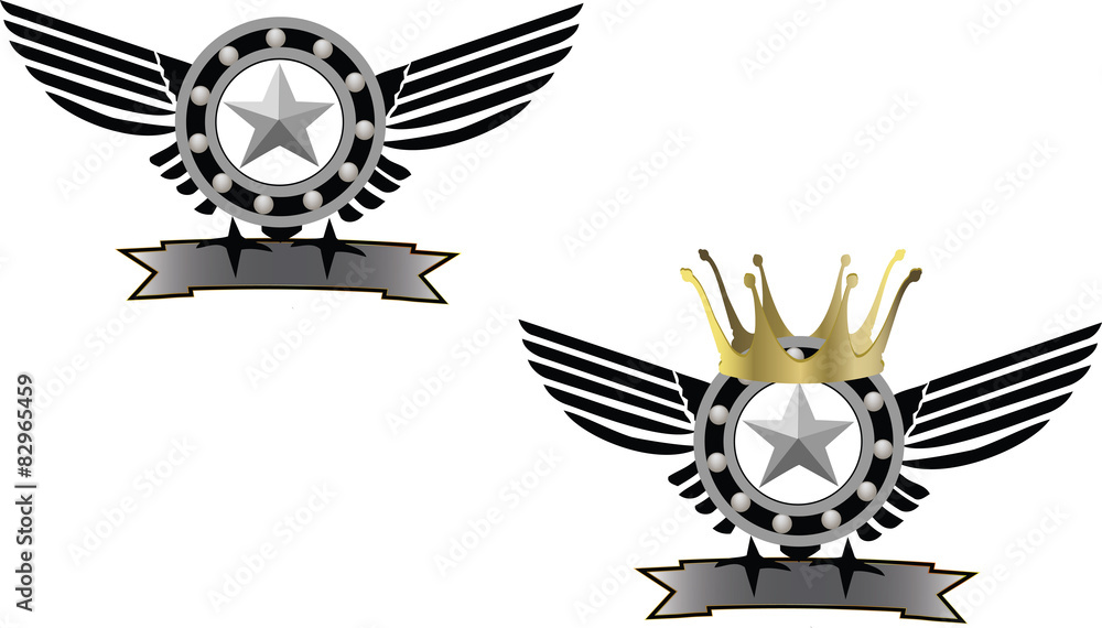 Fototapeta premium logo motociclismo