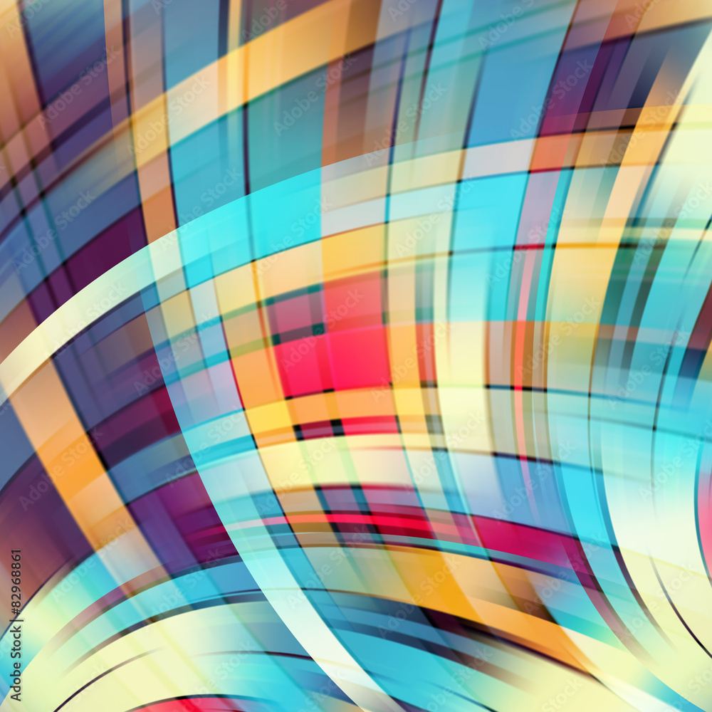 Colorful smooth light lines background Colorful smooth light lines background