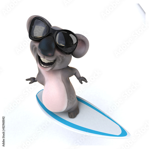 Fototapeta Naklejka Na Ścianę i Meble -  Fun koala