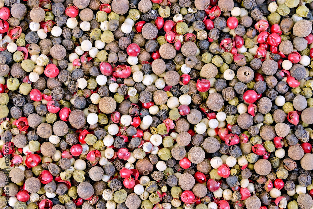 Pepper different textures Pepper different textures