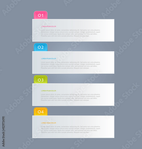 Infographics template for design, banners, brochures, flyers.