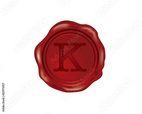 K Wax Sealer Alphabet