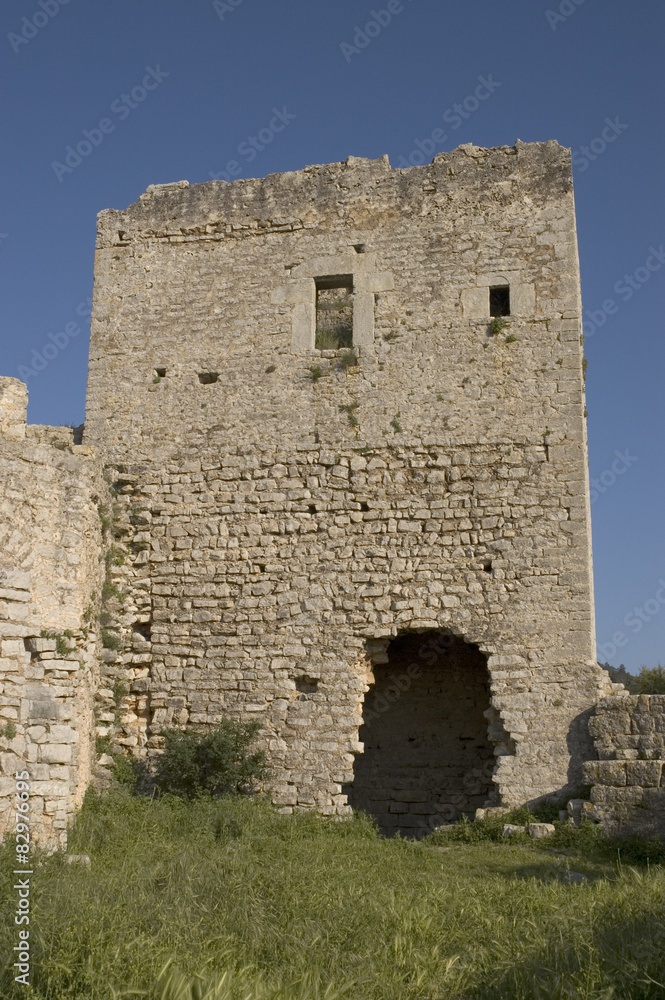 castle ruins of Santa Magdalena
