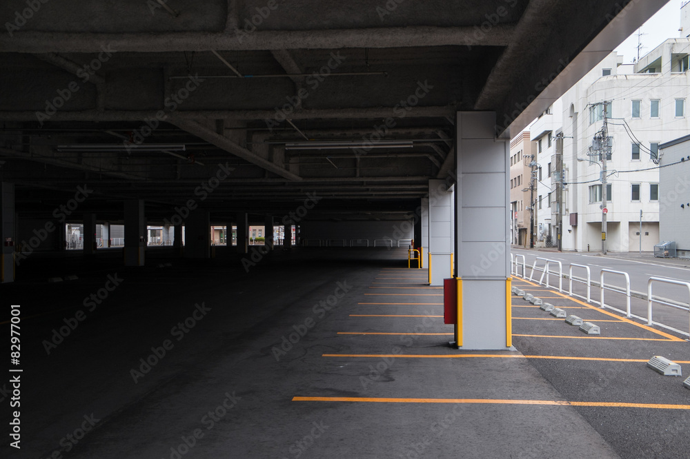 Obraz premium 駐車場