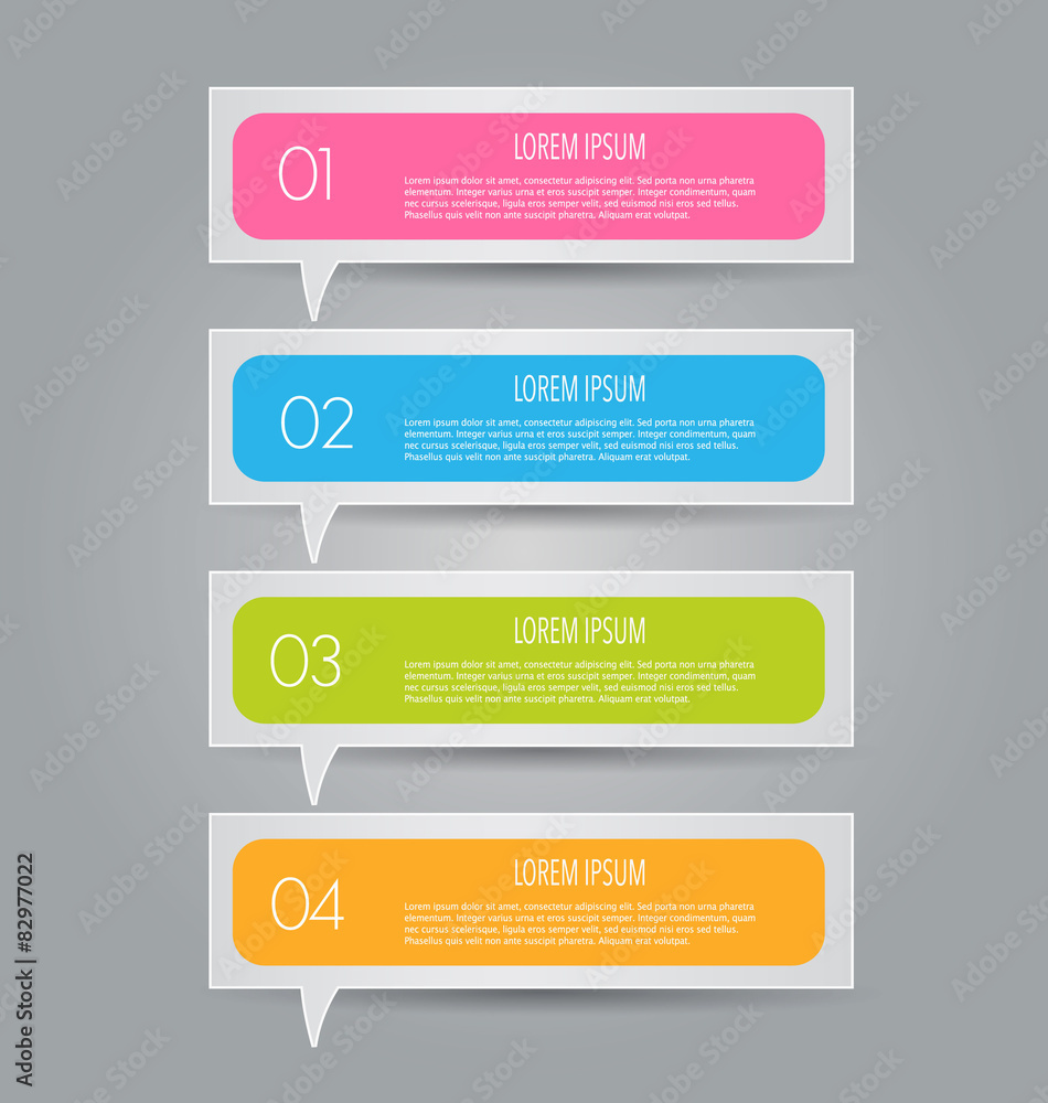 Infographics template for design, banners, brochures, flyers. 