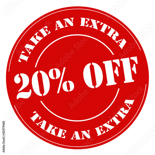 Take An Extra 20% Off-stamp